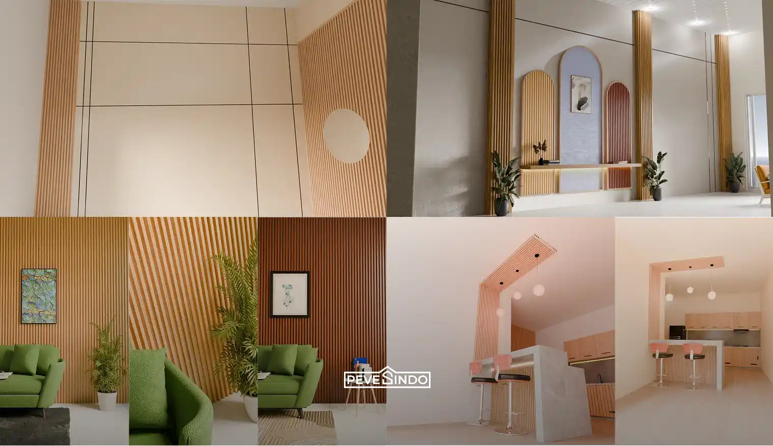 5 Tren WPC Wallpanel Estetik untuk Cafe