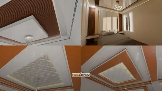 7 Ide Desain Plafon PVC Bertingkat agar Rumah Lebih Elegan dan Bebas Ribet Perawatan